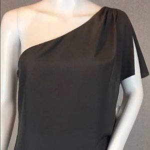 Halston one shoulder top